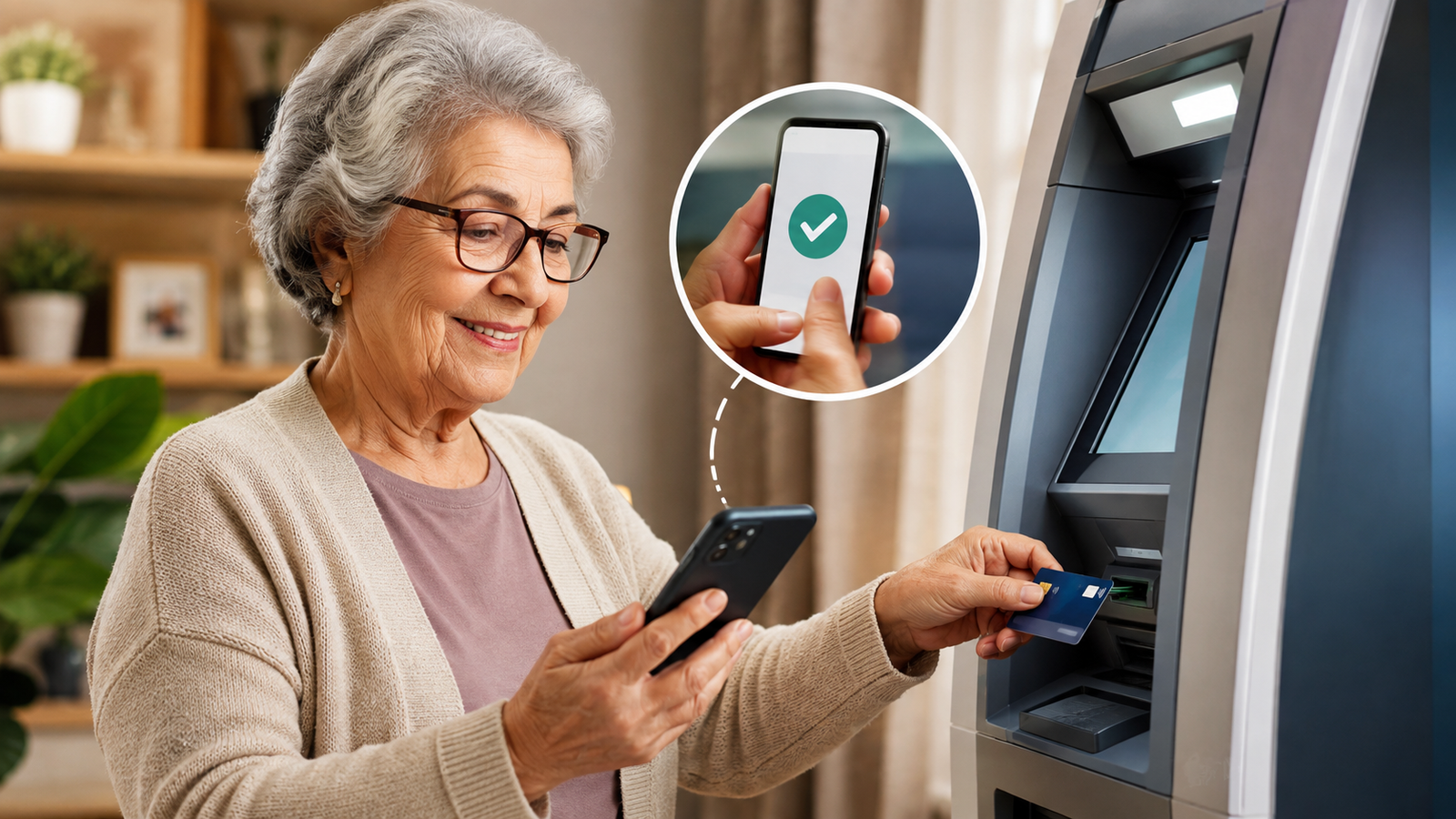 Como sacar a aposentadoria sem precisar ir até a agência bancária